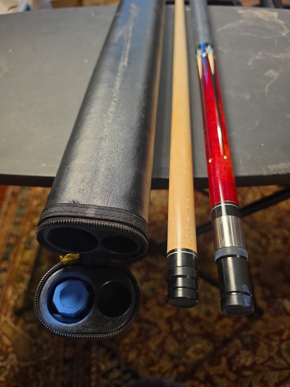 Pearson Players Series PP-RED Pool Cue Stick & Action Hard Case